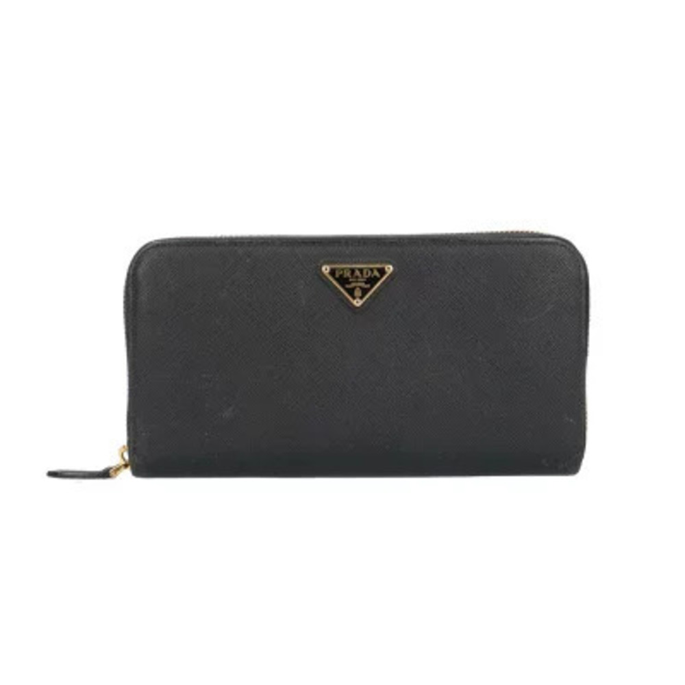 Prada Saffiano Leather Long Wallet